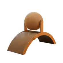 Sisalboard | Feld mit Ball aus Sisalstoff